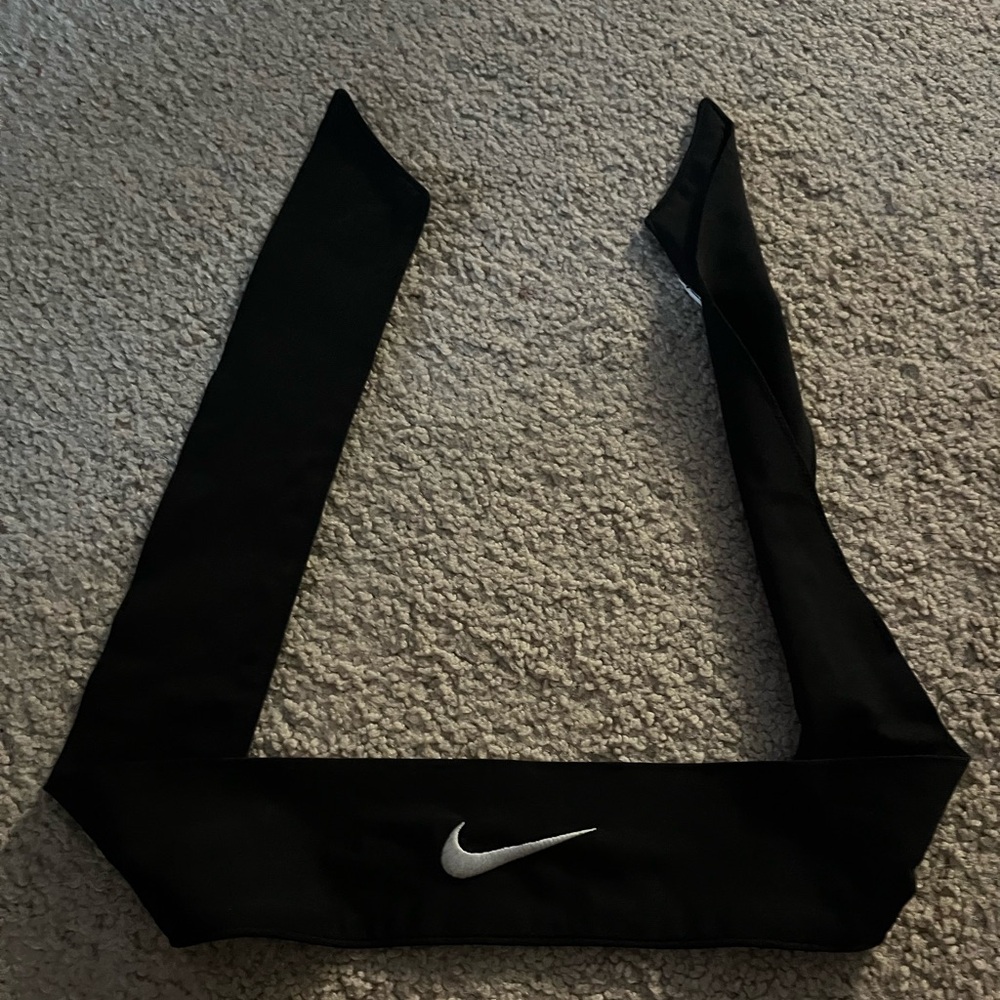 Black Nike Tie Headband